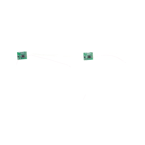 2Pcs DIY Sand Table Modelo Circuit Board Modelo de Sinal de Semáforo 2