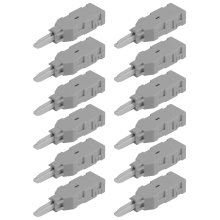 10Pcs 110 Test Head Rj11 Voice Connector Mdf Check Phone Voice