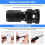 1/2 inch Square To 1/4 inch Hex Socket Wrench Socket Impact Tool 6