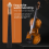 Κιτ βιολιού 4/4 Size Maple Violin Neck Ebony Fingerboard Kit βιολιού DIY 6
