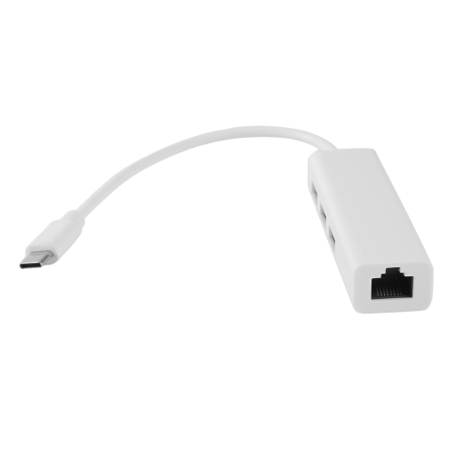 USB-C USB 3.1 Typ C auf USB RJ45 Ethernet Lan Adapter Hub Kabel 2
