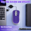 Mini USB Wired Mouse Retractable Tiny Small Mouse 1600 DPI Optical 4