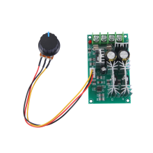 20A PWM DC snelheidsregelaar 12V 24V 36V 48V met potentiometerschakelaar