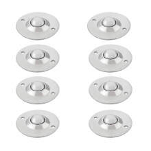 Lot de 8 rouleaux à billes en acier 16B de 5/8 po pour convoyeur à billes