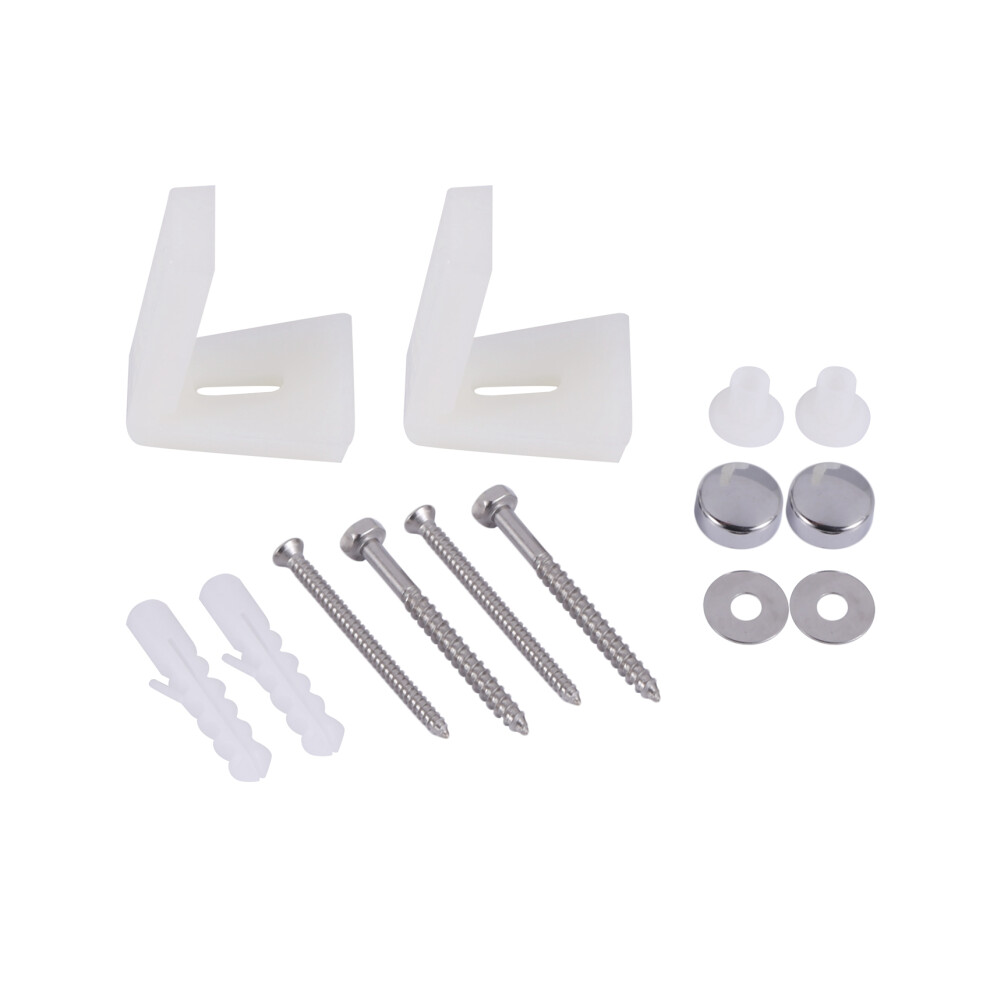 Kit de fixation pour cuvette de WC inclinée, bidet ou semi-piédestal, boulons