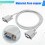 Cable de módem nulo RS232 serie F/F de 1,5 m, hembra a hembra DB9 FTA 5