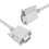 Cable de módem nulo RS232 serie F/F de 1,5 m, hembra a hembra DB9 FTA 1