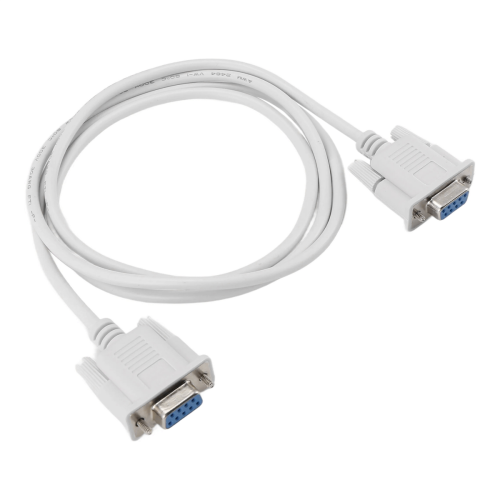 Cable de módem nulo RS232 serie F/F de 1,5 m, hembra a hembra DB9 FTA 1