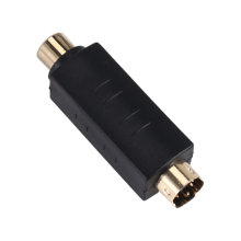 S-Video Male to Female Composite Video Adapter Plug Converter