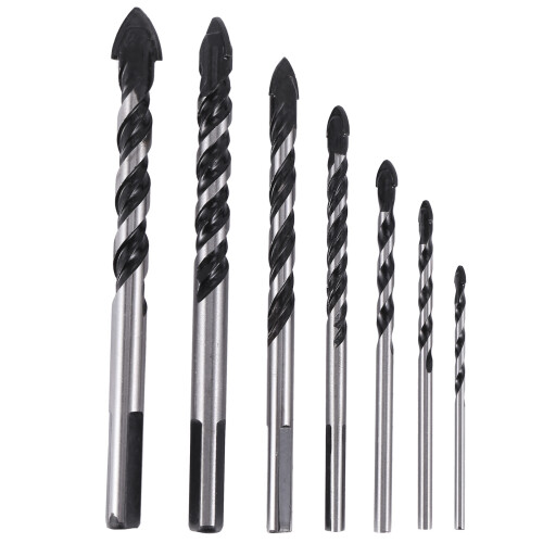 Tungsten Carbide Drill Bit Set  (3 4 5 6 8 10 12mm)