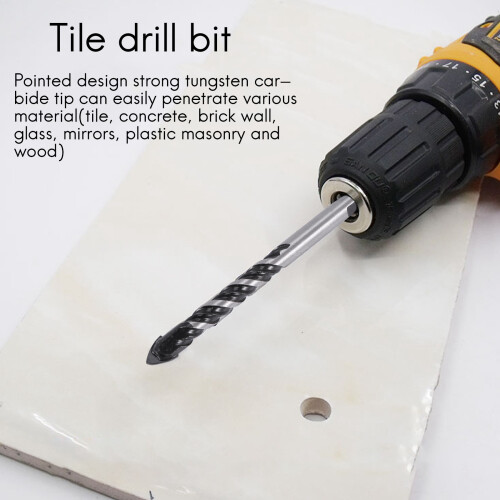 Tungsten Carbide Drill Bit Set  (3 4 5 6 8 10 12mm) 1