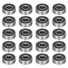 20 Pack 608- Ball Bearing - Double Rubber Sealed(8mm x 22mm x 7mm)