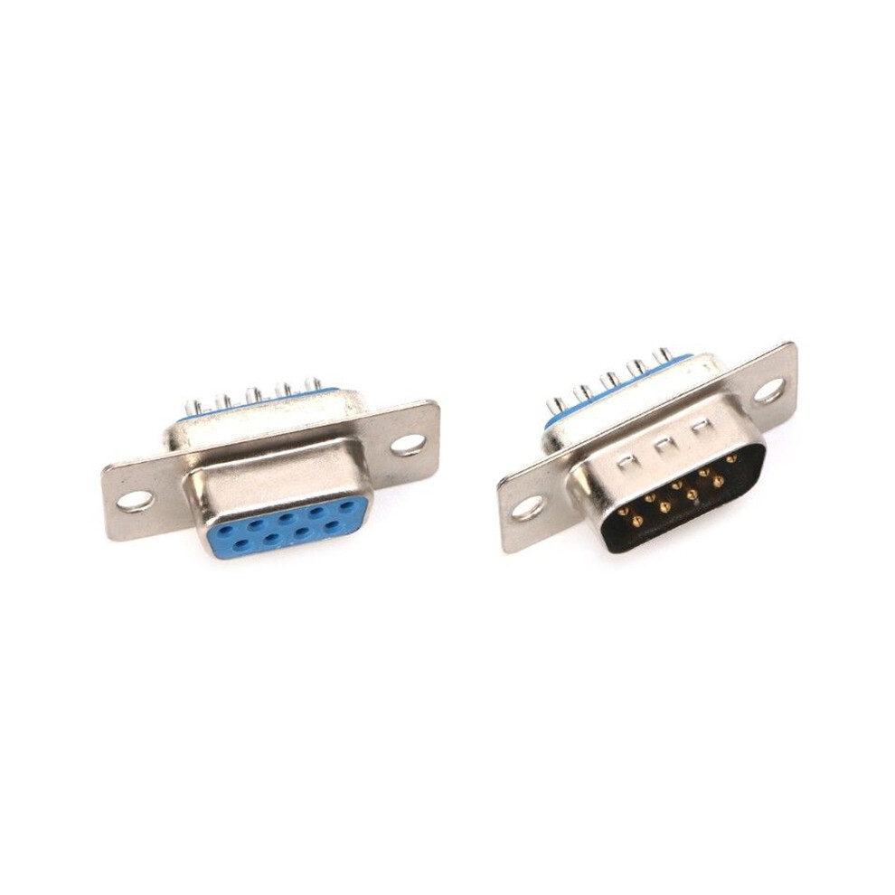 Photos - Cable (video, audio, USB) 5Pairs 10Pcs Db9 Male And Female Solder Serial Port Plug Connectors