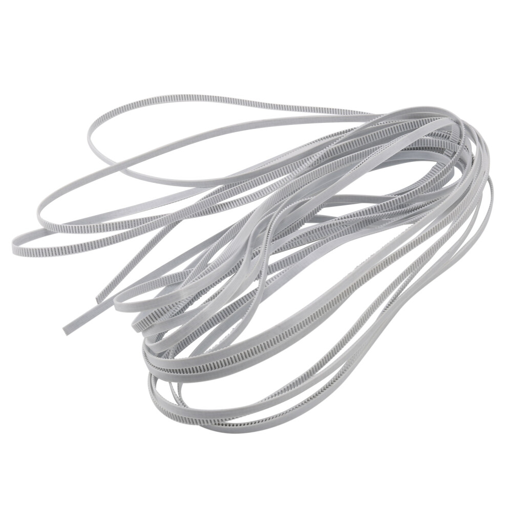 Pu With Steel Core Belt 2Gt Timing Belt Width 6Mm 10M Open Belt White 4852214001290