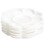 5 τμχ Plastic Nail Art Paint Color Mixing Palette Plate Disk 1