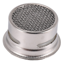 Kitchen/Bathroom Faucet Sprayer Strainer Tap Filter-White and Silver