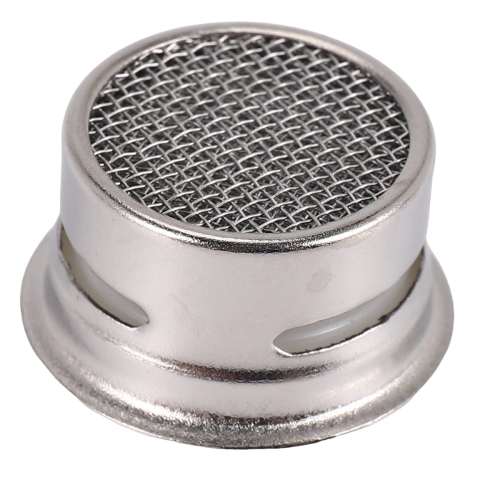 Kitchen/Bathroom Faucet Sprayer Strainer Tap Filter-White and Silver