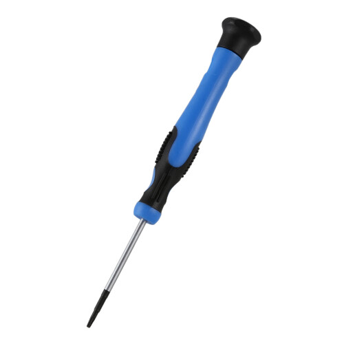 Blue Black Antislip Handle Magnet Tip T6 Security Torx Screwdriver 2
