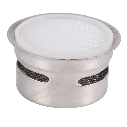 Kitchen/Bathroom Faucet Sprayer Strainer Tap Filter-White and Silver 2