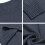 (Navy, L) Mens Jumpers Ribbed Casual Pullover Sweater 6