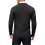 (Black, L) Mens Jumpers Ribbed Casual Pullover Sweater 4