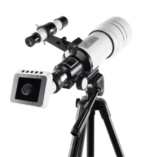 Professional Astronomical Telescope Monocular 70300 Electronic Eyepiece 70MM Large-Aperture for Stargazing Bird Watching