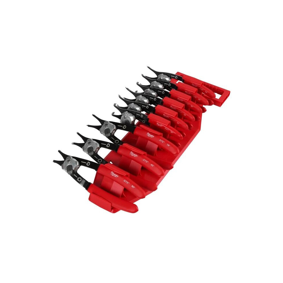 Milwaukee Electric Tool MWK48-22-6539 9 Piece Snap Ring Pliers Set