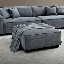 (Pebble) Aluxo Dakota 4 seater with Chaise