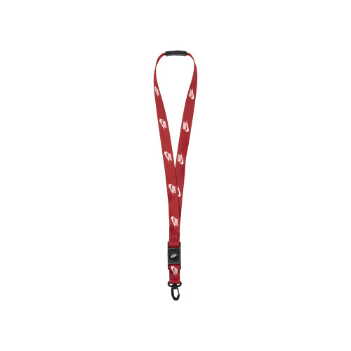 Nike Nike Club Standard Lanyard Red / Black / (White)