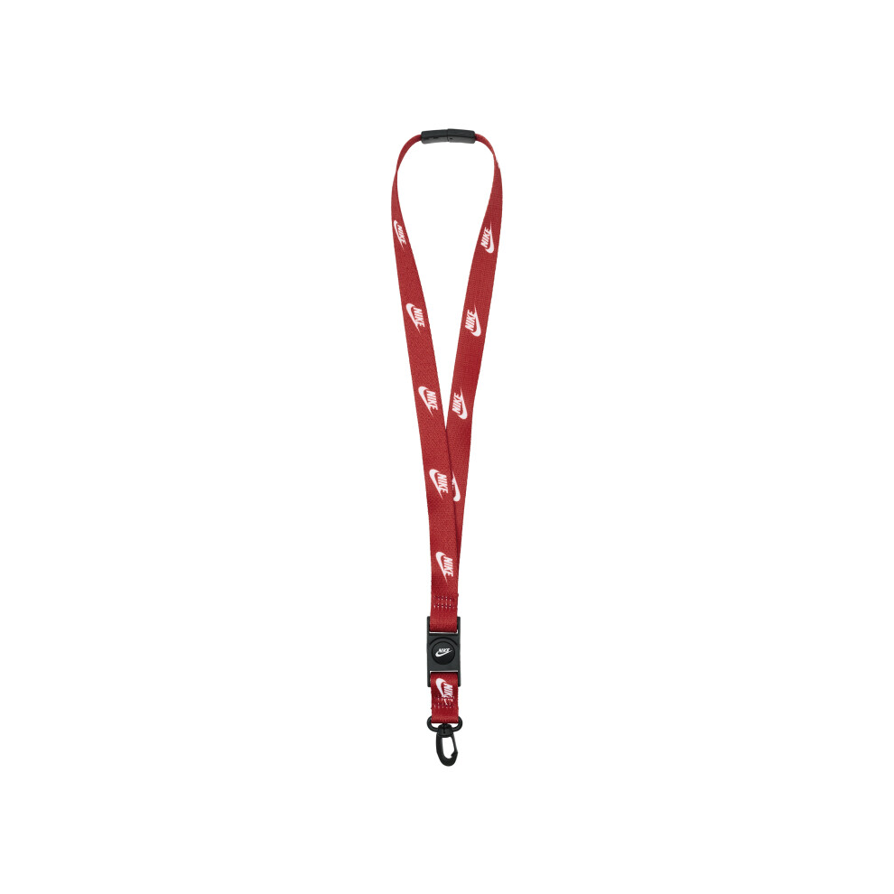 Nike Club Standard Lanyard / Black / (White) Red