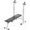 4in1Adjustable Weight Bench for Home Gym(Black/White) 1