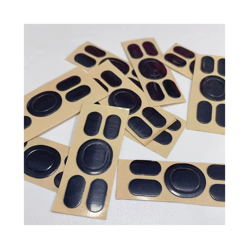 () 1 Set Mouse Feet Skates Pads For G102 G304 Mouse Foot Pad Non-Slip Sticker Pink/Black 9036185677745