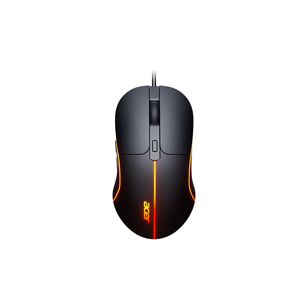 () Acer Usb Wired Mouse 6 Keys 3200Dpi Optical Colorful Breathing Competitive Game Office Mouse For Silver/Light 9036185678988
