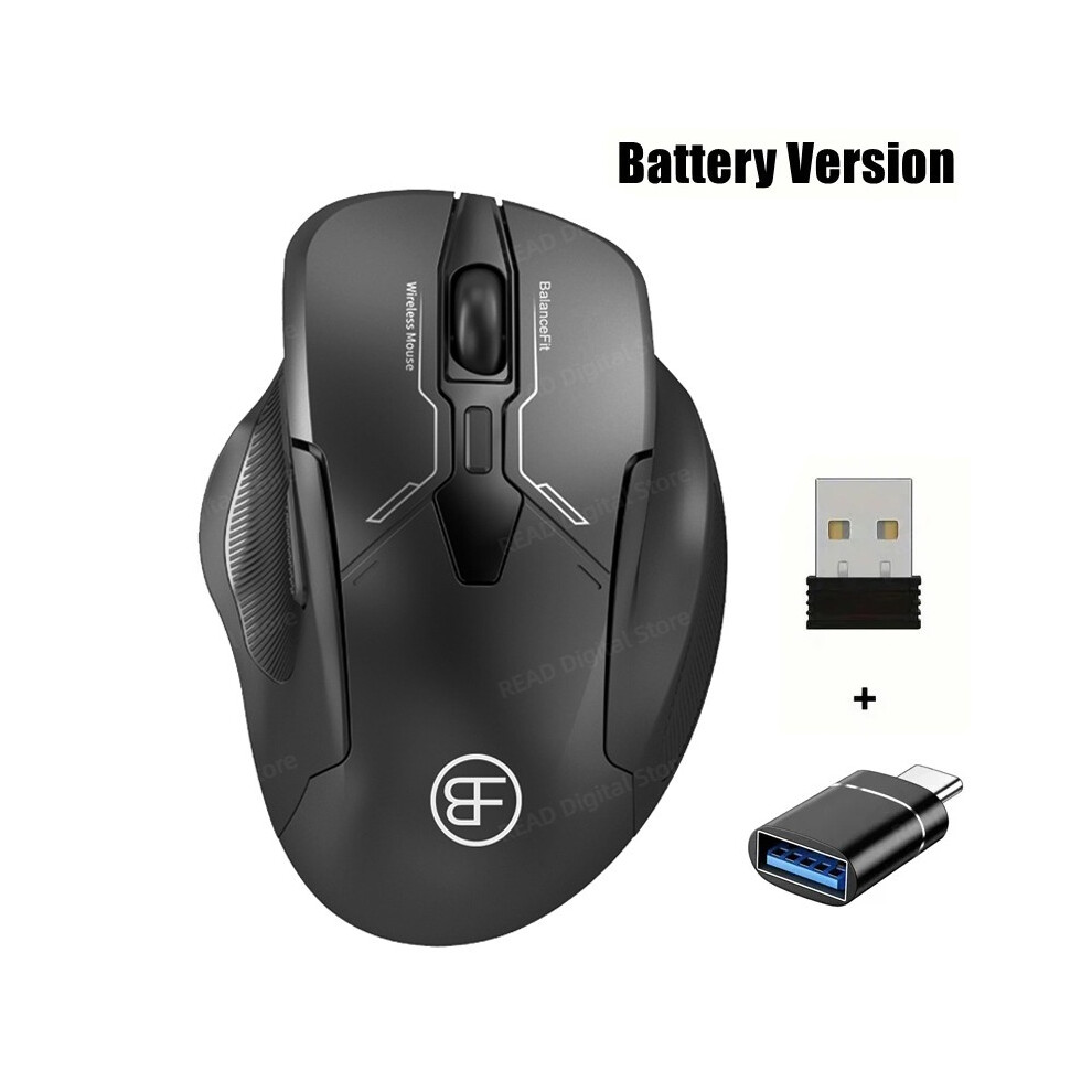 ( And Otg) Wireless Gaming Mouse Ergonomic Cordless Mouse With Usb Receiver Computer Mouse With 6 Buttons For Laptop Blue 9036185406567