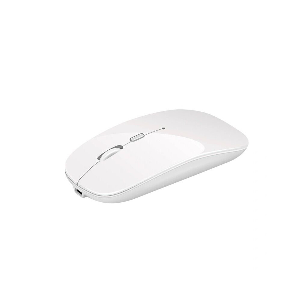 (-2.4G) Wireless Mouse Bluetooth Rechargeable Mouse Wireless Computer Silent Mause Ergonomic Mini Mice Usb Optical Gray 9036185404006