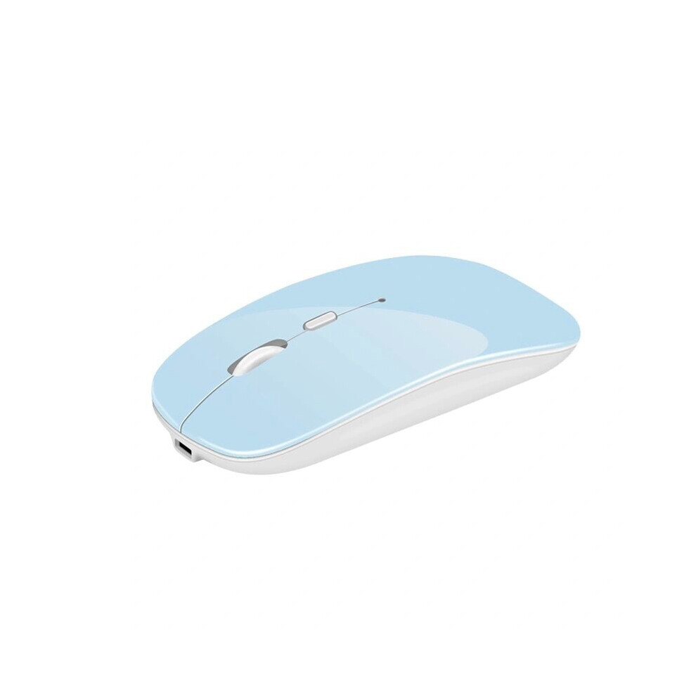 (Gm6 ) Wireless Mouse Bluetooth Rechargeable Mouse Wireless Computer Silent Mause Ergonomic Mini Mice Usb Optical Black 9036185404044