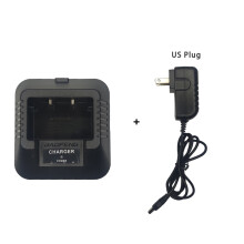 (With USA Plug) Original UV-5R Charger for Walkie Talkie UV5R UV5RE UV5RA Two Way Radio Accessories