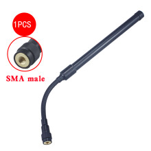(SMA Male) Gooseneck SMA-Female Dual Band 144/430Mhz Foldable CS Tactical Antenna For Kenwood Walkie Talkie Radio