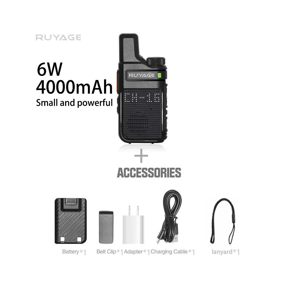 (1Pcs Q2) Portable Mini Communication Walkie Talkie,Two Way Radio Transceiver, Ruyage Q2 Quality, Pmr 446 9036185418904