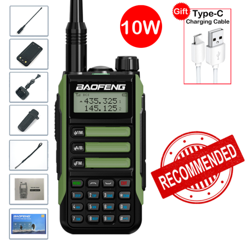 High Range Cb (UV16-Package 1) UV-16 Max IP68 Waterproof Walkie Talkie Dual Band High ...