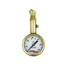 Manometru Accu-Gage by Milton Dial cu mandrina de aer cu unghi pivotant - Certificat ANSI pentru anvelope de motociclete/ma?ini/camion (0-60 PSI)