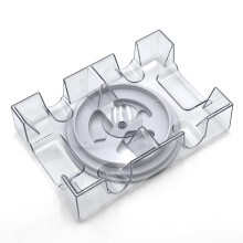 Suport pentru car?i rotative cu punte duala - Poker de 360 ??de grade de jucator de poker Holder Canasta Holder Casino Accesorii Acrilic Plator p