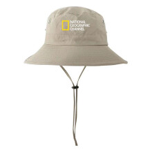 (Khaki 9cm Brim, One Size) Adjustable Comfortable And National Geographic Hiking Hat For Outdoor Adventures Colors Various In