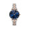 Armani ARMANI AR11092 WOMENS WATCH SILVER GOLD STRAP BLUE DIAL SILVER CASE 2