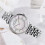 Empoirc Armanni  Ferris Wheel quartz watch AR1908 shell white 2
