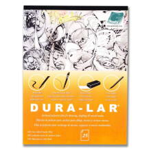 Grafix Matte .005 Dura-Lar Film  14-Inch by 17-Inch  25 Sheets  Model: