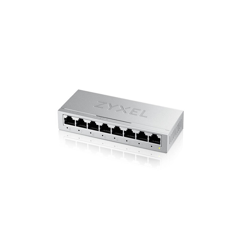 Zyxel Gs-108Bv5-Eu0101f Network Switch Unmanaged L2 Gigabit Ethernet (10/100/1000)