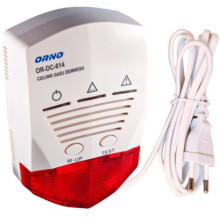Natuurgasdetector - ORNO - ON-DC-614 - Alarm 70 dB - Voeding 230V - TEST-knop