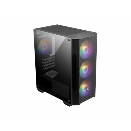 MSI MSI MAG Forge M100A Micro Tower Black, Transparent 1