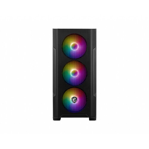 MSI MSI MAG Forge M100A Micro Tower Black, Transparent 2